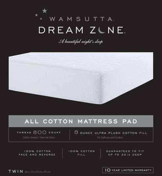 Wamsutta Dream Zone packaging
