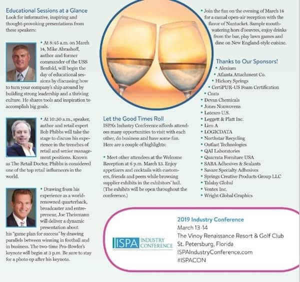 ISPA Industry Conference schedule