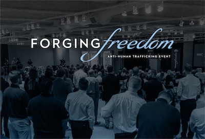 Malouf Forging Freedom event