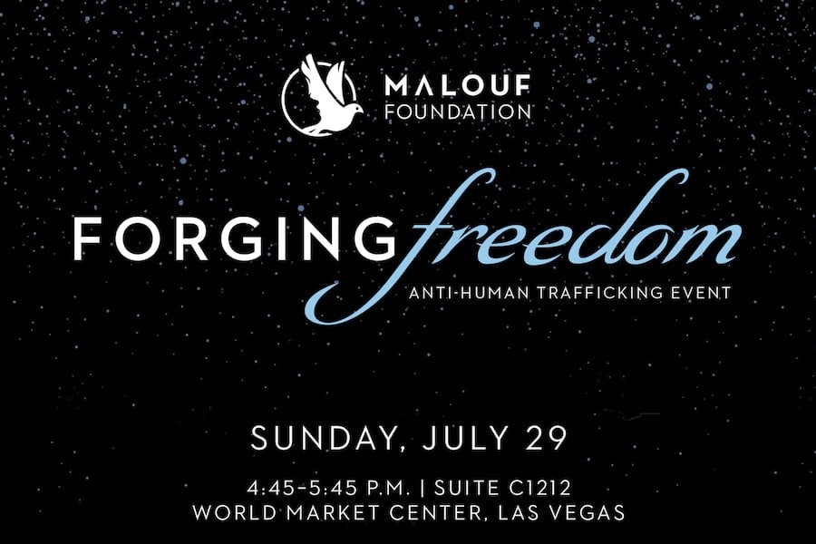 Malouf Foundation July 2018 Forging Freedom Event