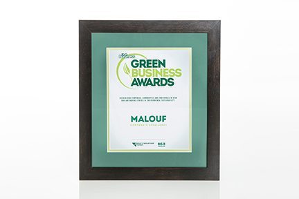 Green Business Award Malouf