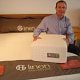 Marc de Courcy of de Courcy and Co. on the new HG Linen bed
