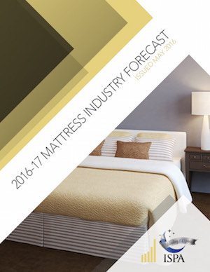 ISPA 2016 Mattress Industry Forecast publication cover page