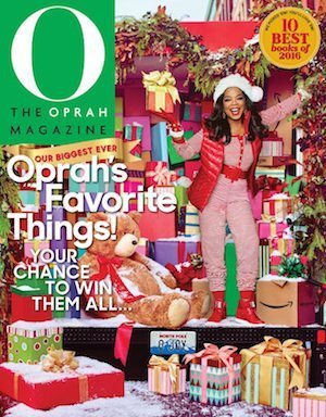 Tempur Sealy named in The Oprah Magazine December 2016 Issue