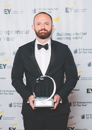 SamMalouf_EntrepreneuroftheYear Sam Malouf honored as Ernst & Young 2017 Entrepreneur of the Year