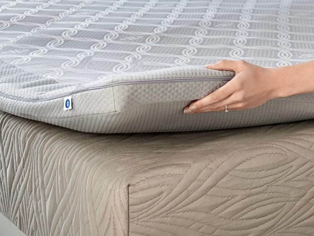 Sleep Number DualTemp topper with ActiveAir technology