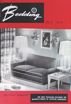 Sofa bed archival image