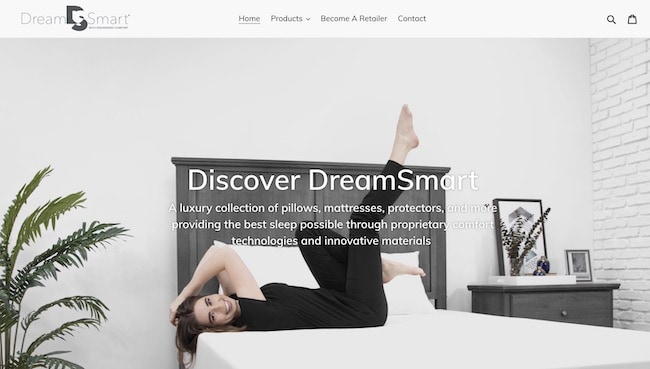 Soft-Tex DreamSmart homepage