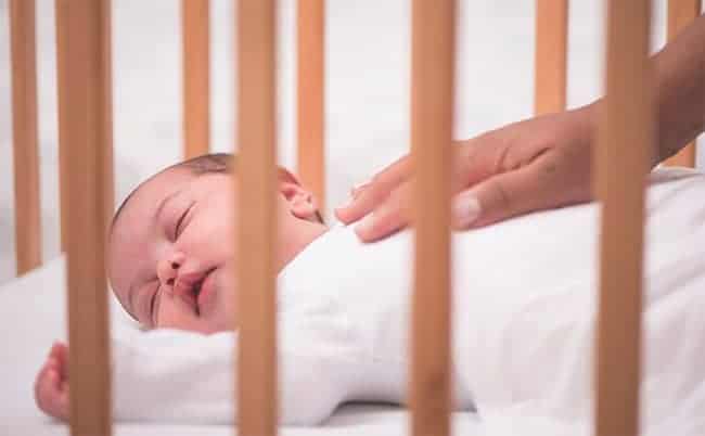 Baby sleeping crib SIDS