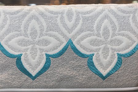 CT Nassau mattress fabric closeup