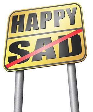 happy sad depression