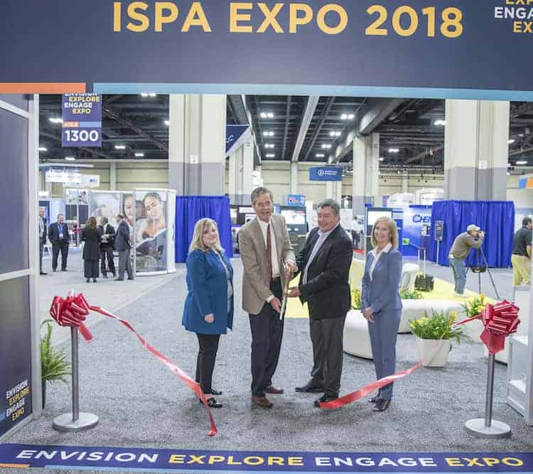 ISPA EXPO 2018 ribbon-cutting