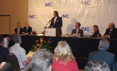Maricich speaks at IMC press conference 