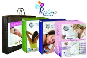 Fabrictech PureCare product packaging Fabrictech products